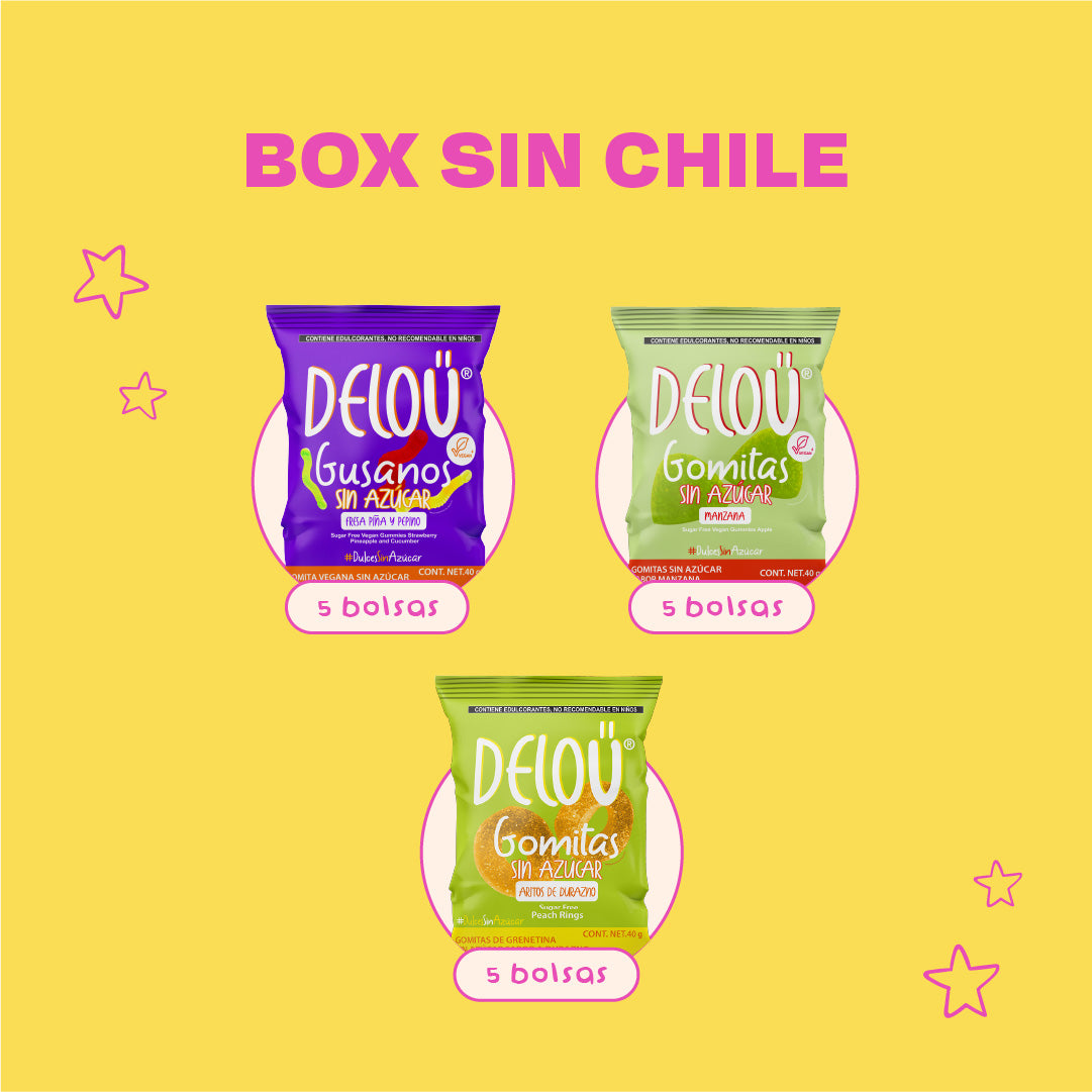 Box Gomitas Sin Chile | 15 piezas